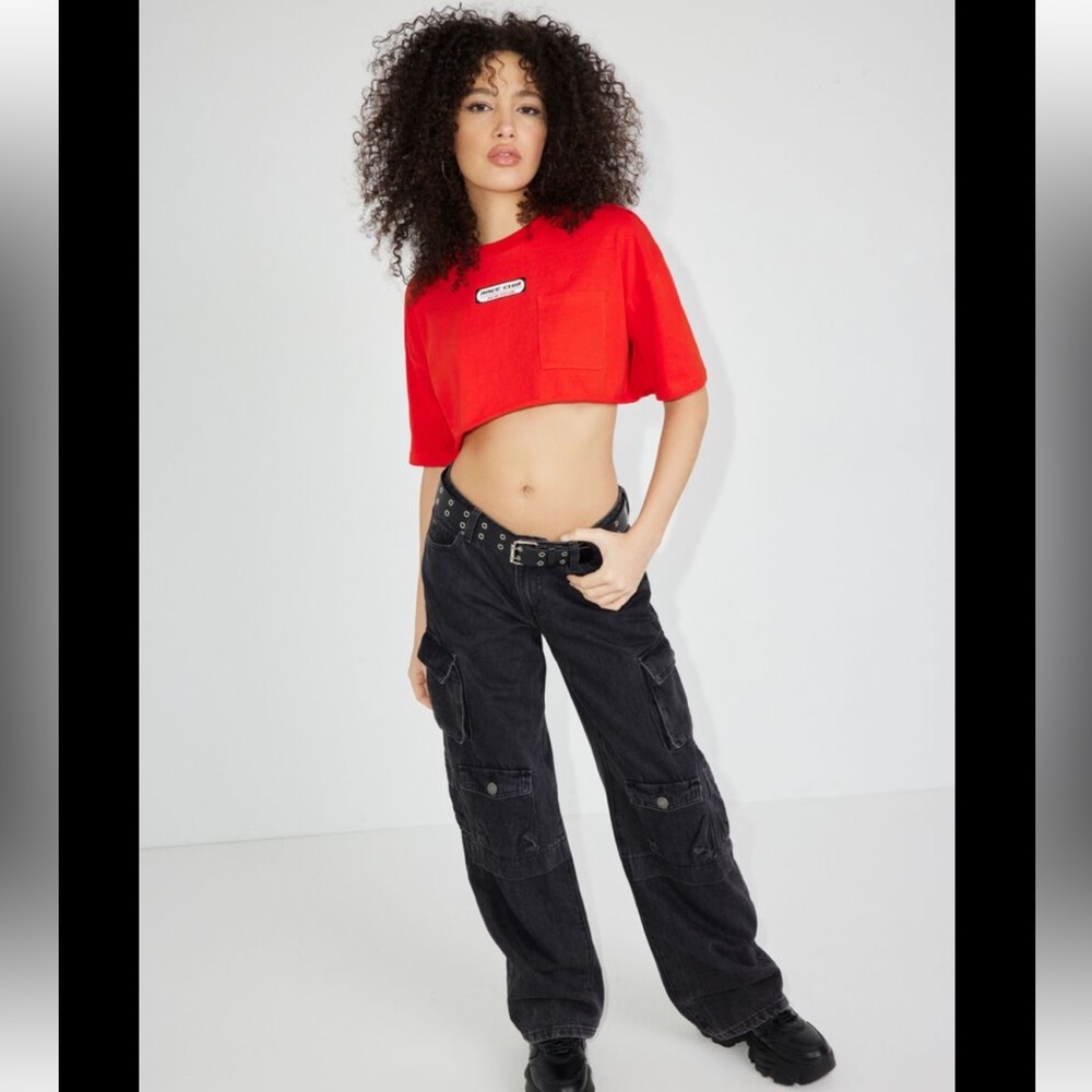 Garage Race Club NY Chopped Graphic Tee. Brand New  Perfect Condition. Size XS.